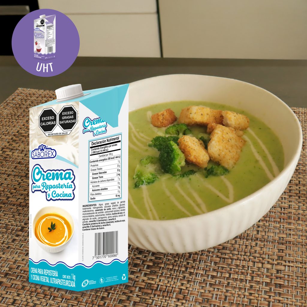 Saborex Crema para Batir Repostería y Cocina